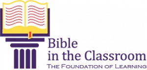 Bible in the Classroom logo