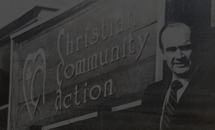 vintage photo of CCA founder