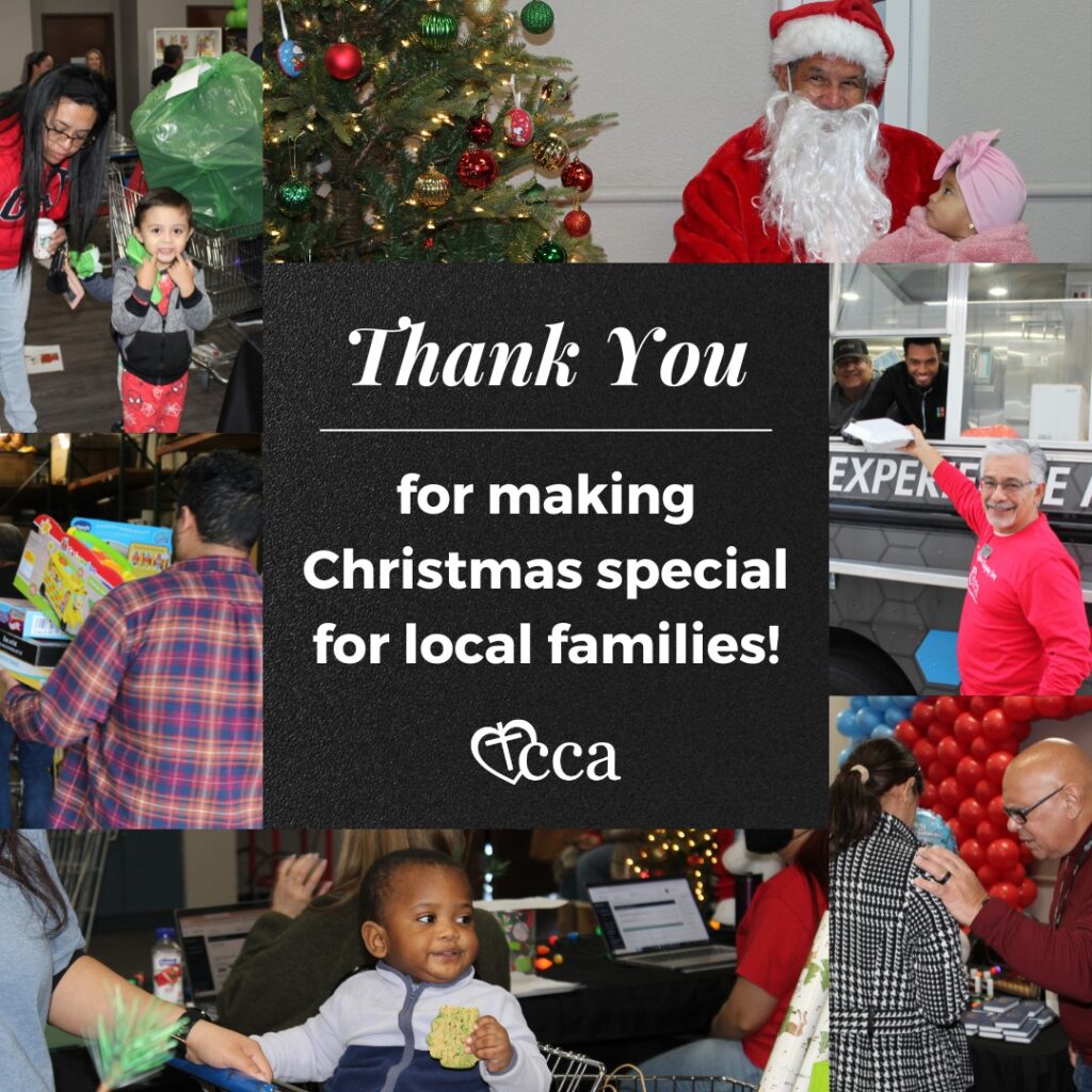 Thank you for making Christmas special for local families.